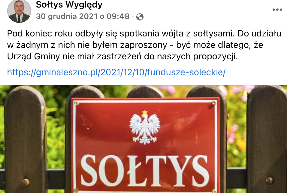 To jest Sołtys czy go nie ma? Czy Sołtysem „się bywa”?